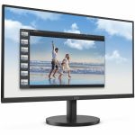 AOC 27B3HM 27in (27in Class) Full HD LED Monitor - 16:9 - Black - Vertical Alignment (VA) - LED Backlight - 1920 x 1080 - 16.7 Million Colors - Adaptive Sync - 250 Nit - 4 ms - 75 Hz Re