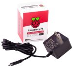 Raspberry Pi SC0218 5.1V 3A USB-C PSU - US BLACK