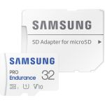 Samsung PRO Endurance 32 GB Class 10/UHS-I (U1) V10 microSDHC - 100 MB/s Read - 30 MB/s Write - 2 Year Warranty