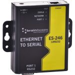 Brainboxes 1 Port RS232 Ethernet to Serial Adapter - DIN Rail Mountable - PC  Linux  Mac - 1 x Number of Serial Ports External - TAA Compliant