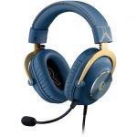 Logitech 981-001105 Pro X Gaming HeadsetLeague Of Legends Edition Stereo Over-The-Head Binaural Wired 6.56' Microphone