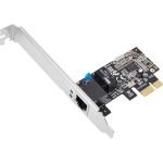 SIIG Dual Profile Gigabit Ethernet PCIe - up to 1Gbps data transfer rate - Dual Profile Single Port Gigabit Ethernet PCIe Adapter adds one high-speed Gigabit Ethernet port to PCI Expres