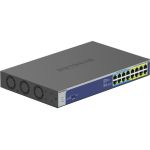 Netgear GS516UP-100NAS 16 Port Ethernet Switch Layer 2 Switch 380 W PoE Budget