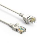 Cat6a SLIM Cable 1' White 30AWG