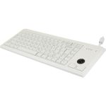 CHERRY ML 4420 Wired Keyboard - Compact Pale Gray PS/2  Integrated Trackball