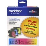 Brother LC613PKS Original Ink Cartridge - Inkjet - 325 Pages Cyan  325 Pages Yellow  325 Pages Magenta - Cyan  Yellow  Magenta - 3 / Pack