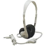 Califone Multimedia Stereo Headphone Wired Beige - Stereo - Beige - Mini-phone (3.5mm) - Wired - 25 Ohm - 20 Hz 20 kHz - Nickel Plated Connector - Over-the-head - Binaural - Supra-aural