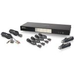 IOGEAR GCS1644 DVI KVM Switch - 4 x 1 - 8 x DVI-I Video  4 x Type B Keyboard/Mouse