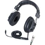 Califone Switchable Stereo/Mono - Mono  Stereo - Black - Mini-phone - Wired - 36 Ohm - Over-the-head - Binaural - Ear-cup - 10 ft Cable