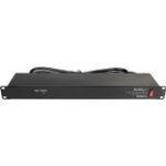 StarTech.com Rackmount PDU with 8 Outlets with Surge Protection - 19in Power Distribution Unit - 1U - 1U - Rack Mount