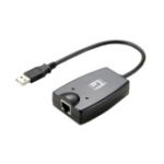 LevelOne USB-0401 USB to Gigabit Ethernet Adapter (Windows Only) - USB - 1 Port(s) - 1 x Network (RJ-45)