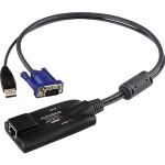 Aten KA7570 KVM Cable - KVM Cable for KVM Switch Keyboard/Mouse Network Device - First End: 1 x RJ-45 Network - Female - Second