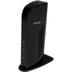 StarTech.com USB 3.0 Docking Station - Compatible with Windows / macOS - Supports Dual Displays - HDMI and DVI - DVI to VGA Adapter Included - USB3SDOCKHD - Dual Monitor Docking Station