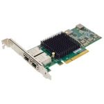 ATTO FastFrame NT12 - PCI Express x8 - 2 Port(s) - 2 x Network (RJ-45) - Twisted Pair - Low-profile