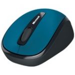Microsoft Wireless Mobile Mouse 3500 - BlueTrack - Wireless - Radio Frequency - Cyan Blue - USB 2.0 - 1000 dpi - Scroll Wheel - 3 Button(s) - Symmetrical