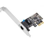 SIIG DP Gigabit Ethernet PCIe - PCI Express - 1 Port(s) - 1 x Network (RJ-45) - Twisted Pair - Low-profile