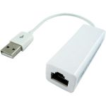 4XEM USB 2.0 To 10M/100M Ethernet Adapter - USB - 1 Port(s) - 1 x Network (RJ-45) - Twisted Pair