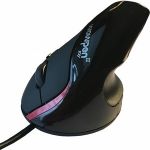 WOW PEN JOY II WIRED VERTICAL ERGONOMIC OPTICAL MOUSE BLACK - Optical - Cable - Black - USB - 1600 dpi - Scroll Wheel - 5 Button(s)