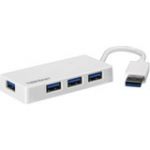TRENDnet 4-Port USB 3.0 Mini Hub - USB - External - 4 USB Port(s) - 4 USB 3.0 Port(s)