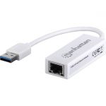 Manhattan Hi-Speed USB Fast Eternet Adapter - Add a network connection without opening up your PC