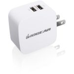 IOGEAR GearPower Dual USB 4.2A (20W) Wall Charger - 20 W Output Power - 110 V AC  220 V AC Input Voltage - 5 V DC Output Voltage - 4.20 A Output Current