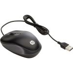 HP USB Travel Mouse - Cable - USB - 1000 dpi - Notebook  Tablet - Scroll Wheel - 2 Button(s) - Symmetrical
