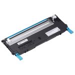 Dell Original Toner Cartridge - Laser - High Yield - 1000 Pages - Cyan - 1 Pack