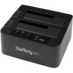 StarTech.com eSATA / USB 3.0 Hard Drive Duplicator Dock - Standalone HDD Cloner with SATA 6Gbps for fast-speed duplication - Clone a 2.5in/3.5in SATA drive without a host computer conne