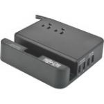 Tripp Lite 4-Port USB Charging Station Surge 2 Outlet Ipad Tablet Stand - 2 x NEMA 5-15R  4 x USB - 1560 VA - 1080 J - 120 V AC Input - 120 V AC  5 V DC Output