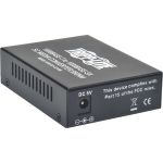 Tripp Lite SC Multimode Fiber Media Converter Gigabit 10/100/1000 RJ45 550M 850nm - 1 x Network (RJ-45) - 10/100/1000Base-T  1000Base-SX - Desktop
