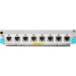 HPE 5400R 8-port 1/2.5/5/10GBASE-T PoE+ with MACsec v3 zl2 Module - For Data Networking 8 RJ-45 10GBase-T LAN - Twisted Pair10 Gigabit Ethernet - 10GBase-T - 10 Gbit/s