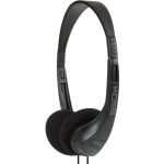 Koss Tm602 Headphone - Stereo - Black - Mini-phone (3.5mm) - Wired - 32 Ohm - 100 Hz 18 kHz - Binaural - Supra-aural - 4 ft Cable