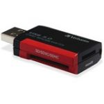 Verbatim Pocket Card Reader  USB 3.0 - Black - SD  microSD  SDXC  miniSD  miniSDHC  microSDHC  microSDXC  SDHC - USB 3.0External - 1 Pack