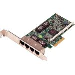 Dell-IMSourcing Broadcom 5719 QP 1Gb Network Interface Card - PCI Express - 4 Port(s) - 4 - Twisted Pair - 10/100/1000Base-T - Plug-in Card