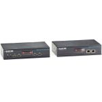 Black Box Dual-Head DisplayPort KVM Extender over CATx - 1 Computer(s) - 1 Remote User(s) - 492 ft Range - 4K - 4096 x 2160 Maximum Video Resolution - 6 x Network (RJ-45) - 6 x USB - Di