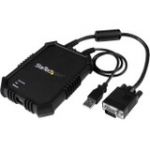 StarTech.com Laptop to Server KVM Console - Rugged USB Crash Cart Adapter with File Transfer and Video Capture - 1 Local User(s) - WUXGA - 1920 x 1200 Maximum Video Resolution - 1 x USB