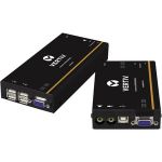 Avocent LV 3000 Series High Quality KVM Extender Kit with Receiver & Transmitter - Single Monitor  VGA  USB  Audio  CATx up to 300m / 1000ft - LV3010P