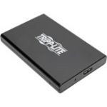 Tripp Lite USB 3.0 SuperSpeed External Hard Drive Enclosure SATA UASP 2.5in - 1 x Total Bay - 1 x 2.5in Bay - Serial ATA/600 - USB 3.0