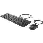 HP Keyboard & Mouse - USB Cable English (US) - USB Cable - Symmetrical - Compatible with Desktop Computer (PC)