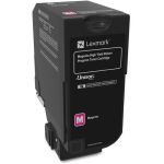 Lexmark Unison Original Toner Cartridge - Laser - High Yield - 12000 Pages - Magenta - 1 Each