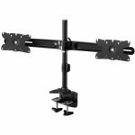 Amer AMR2C32 Clamp Mount for Monitor - Landscape/Portrait - TAA Compliant - Height Adjustable - 2 Display(s) Supported - 32in Screen Support - 27 lb Load Capacity - 75 x 75  100 x 100