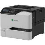 Lexmark CS725de Desktop Laser Printer - Color - 50 ppm Mono / 50 ppm Color - 2400 x 600 dpi Print - Automatic Duplex Print - 650 Sheets Input - Ethernet - 150000 Pages Duty Cycle - Plai