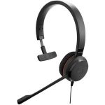 Jabra EVOLVE 30 II UC Mono Headset - Mono - Mini-phone - Wired - Over-the-head - Monaural - Supra-aural - Noise Canceling