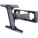 Peerless-AV SmartMount SP840 Wall Mount for Flat Panel Display - Black - 1 Display(s) Supported - 55in Screen Support - 60 lb Load Capacity - 400 x 400  200 x 100 - 1