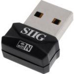 SIIG IEEE 802.11n - Wi-Fi Adapter for Desktop Computer/Notebook - Mini USB - 150 Mbit/s - 2.40 GHz ISM - External