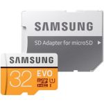 Samsung MB-MP32GA/AM 32GB 100MB/s (U1) MicroSD EVO Select Memory Card with Adapter