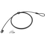 Open Source - Lenovo 57Y4303 Security Cable Lock - Black - Galvanized Steel  Zinc Alloy - 5 ft - For Notebook  Desktop Computer  Monitor  Docking Station