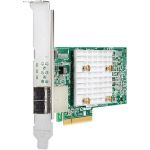 HPE Smart Array E208e-p SR Gen10 Controller - 12Gb/s SAS  Serial ATA/600 - PCI Express 3.0 x8 - Plug-in Card - RAID Supported - 0  1  5  10 RAID Level - 8 SAS Port(s) External - PC  Lin