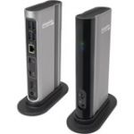 Plugable TBT3-UDV Docking Station - for Notebook/Desktop PC - 60 W - Thunderbolt 3 - 4 x USB Ports - 4 x USB 3.0 - Network (RJ-45) - DisplayPort - Audio Line Out - Microphone - Thunderb