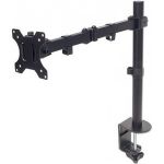 Manhattan 461542 Clamp Mount for LCD Monitor - Black - 1 Display(s) Supported32in Screen Support - 17.64 lb Load Capacity